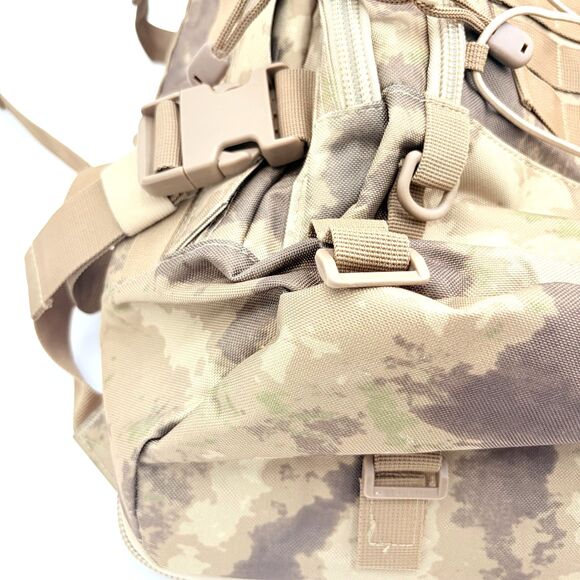 Tactical EDC Sling Bag Pack, Military Rover Shoulder Molle  NWOT TACTICAL Camo Backpack MOLLE Waterproof Hiking Bag USA Flag TAN Rucksack